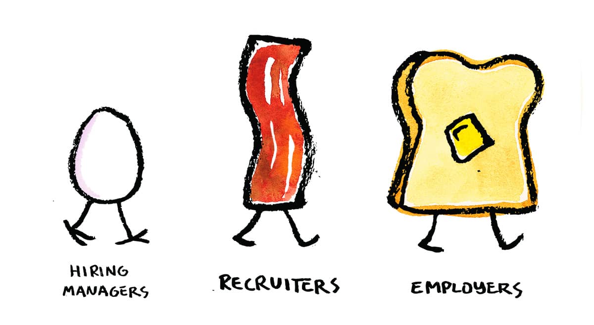 recruiter vs hiring manager